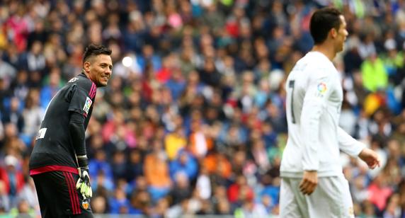 Cristiano junto a Dani Alves