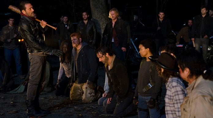 The Walking Dead Michonne Negan The Walking Dead Michonne Negan