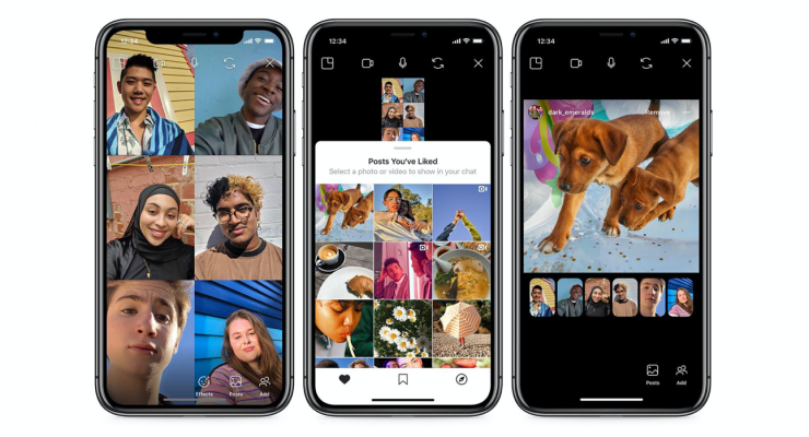 Instagram lanza Co-Watching de publicaciones durante el chat de video