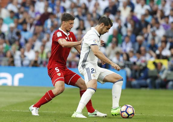 Morata en su segunda etapa en el Real Madrid