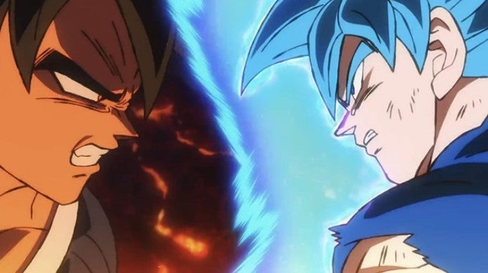 Dragon Ball Super Broly vs Goku Dragon Ball Super Broly vs Goku