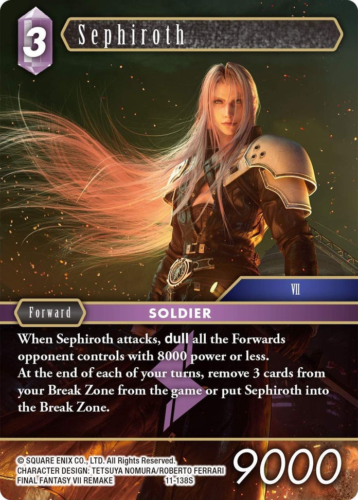 Final-Fantasy-TCG-Opus-XI-Set-Sephiroth-Lightning