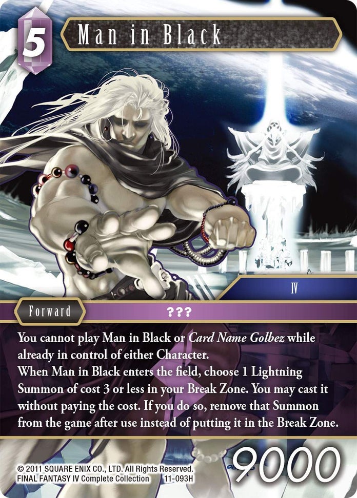 Final-Fantasy-TCG-Opus-XI-Set-Man-In-Black-Lightning