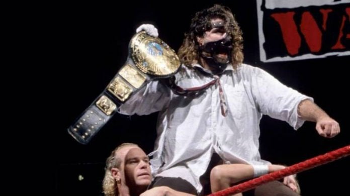 Mankind-WWE-Raw-WWF-Championship
