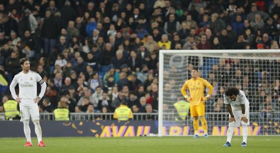 Imagen del duelo entre el Real Madrid y la Real Sociedad
