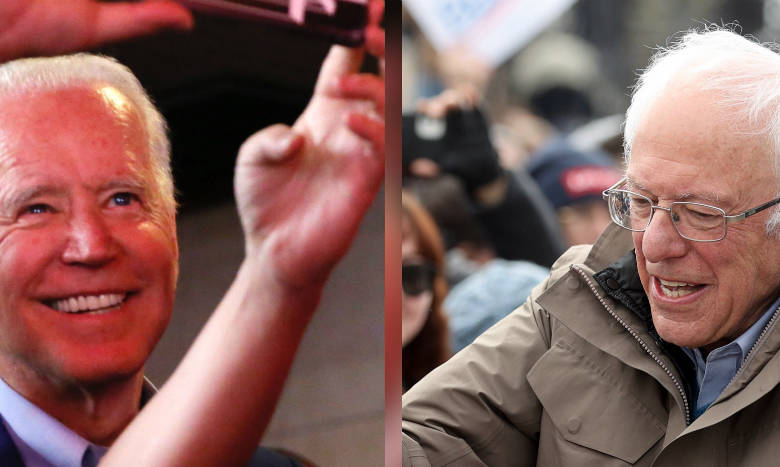 Biden aventaja en tres estados del sur; Sanders se apunta Vermont en este Supermartes