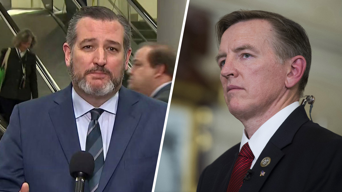 Congresistas Ted Cruz y Paul  Gosar en cuarentena preventiva por coronavirus