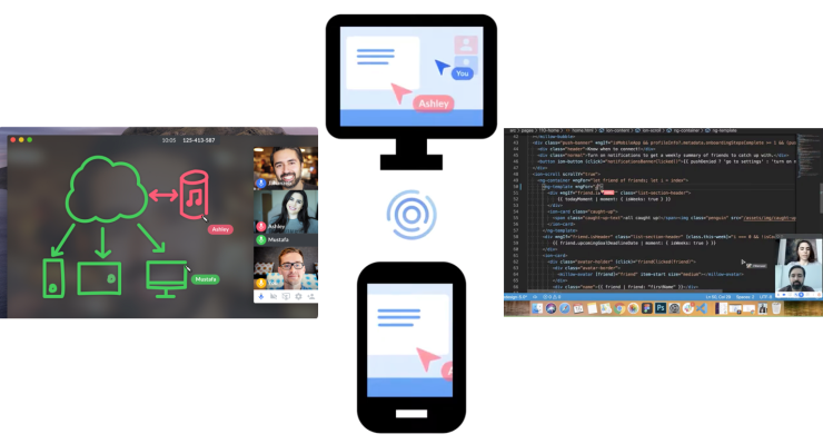 Controle las aplicaciones de los demás con la nueva herramienta de pantalla compartida.