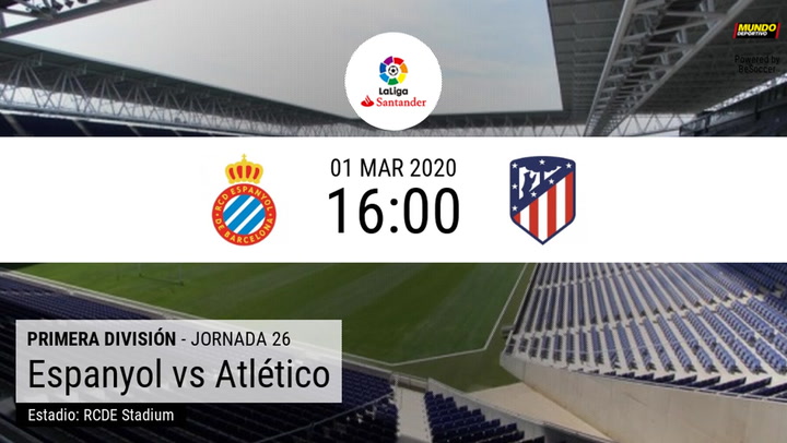 Espanyol - Atlético Madrid: las estadísticas de la previa
