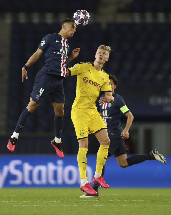 Haaland completó una actuación más que discreta este miércoles