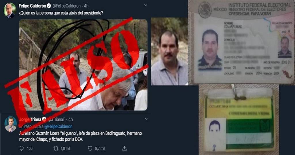 Esposa de AMLO desmiente a Calderón y a cibernautas; no es hermano de El Chapo el que comió con el Presidente
