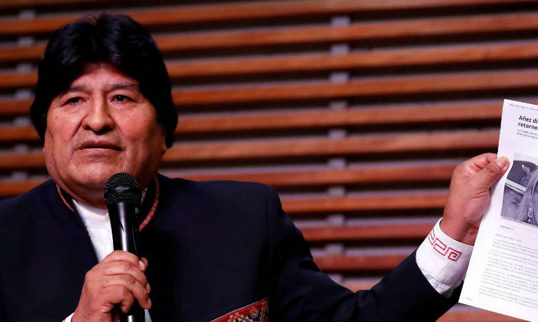 Evo Morales teme fraude o golpe de Estado si su partido gana elecciones en Bolivia