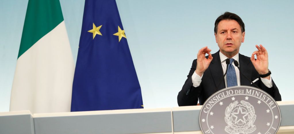 Gobierno italiano restringe movimientos en todo el país para contener el coronavirus