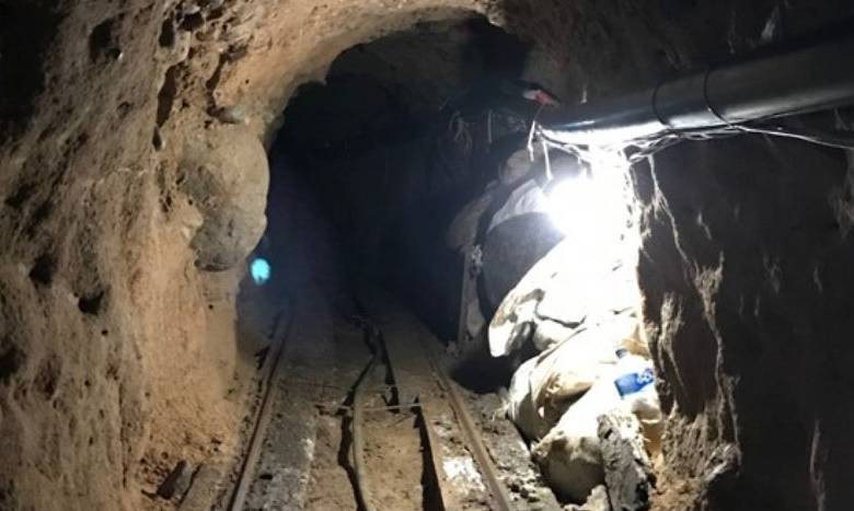 Hallan túnel en frontera México-EU para traficar droga