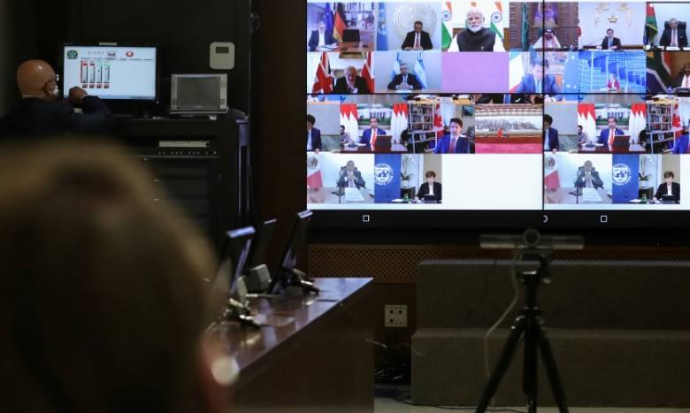 Inyección de más de 5 mil mdd a economía global, acuerda G20 por Covid-19