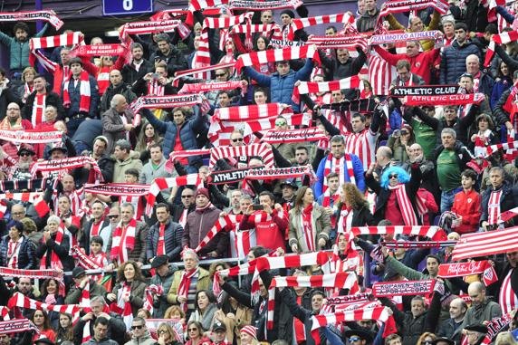 La afición arropó de nuevo a los leones en Valladolid