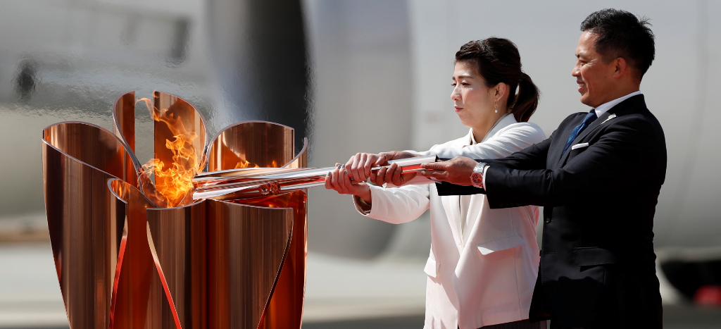 La antorcha olímpica ya llegó a Japón | Video