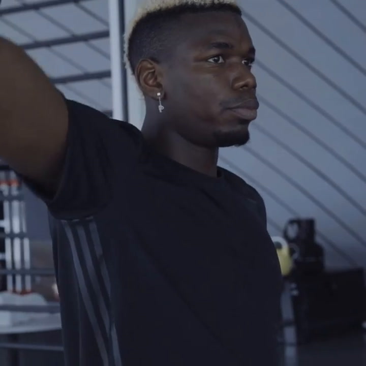 Pogba entrenó duro para dejar atrás su grave lesión de tobillo