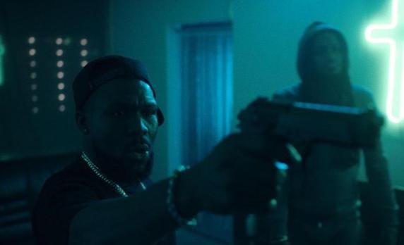 Royston Drenthe, en un 'frame' de la serie Mocro Maffia