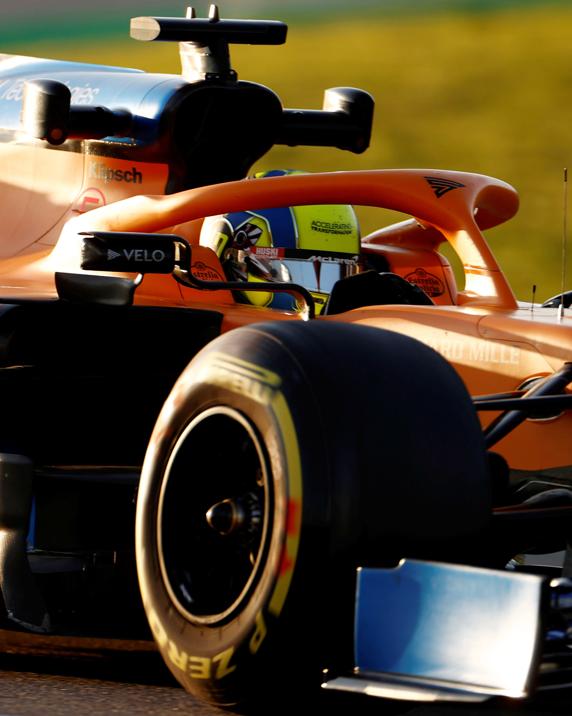 Norris, en los pasados test de F1 2020 en Barcelona
