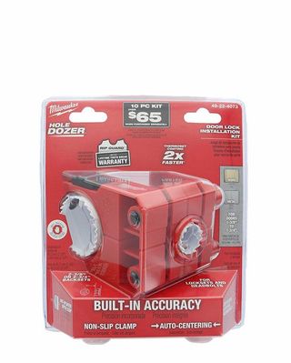 Kit de instalación de cerradura de puerta y cerrojo de Milwaukee 