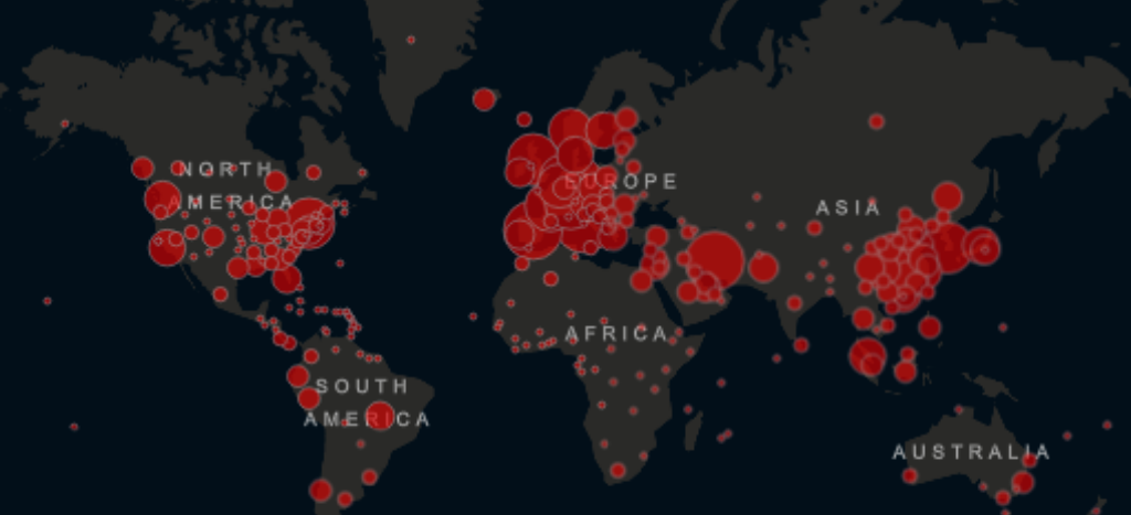 Las muertes por coronavirus Covid-19 superan las 10 mil en el mundo