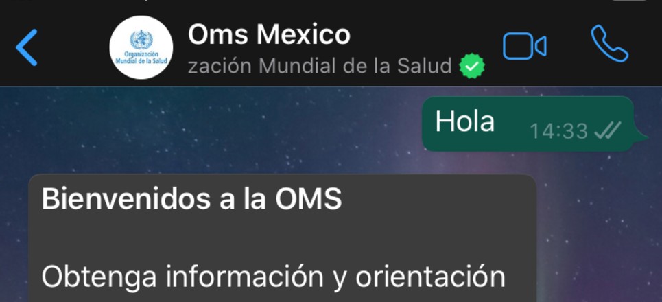 Mándale ‘whats’ a la OMS y no caigas en rumores sobre el coronavirus