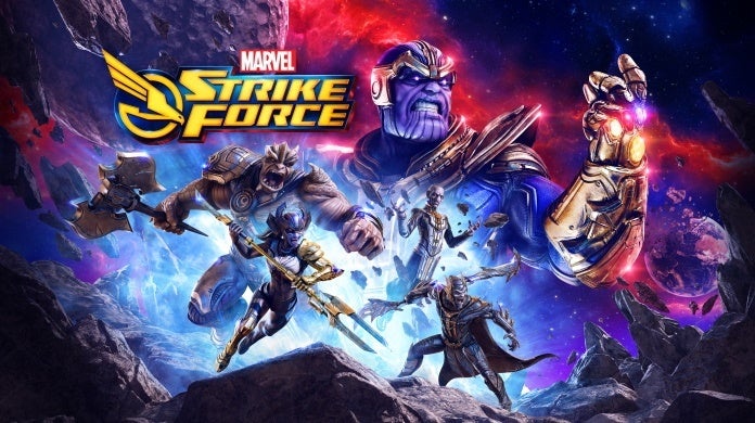 marvel strike force negro orden recortado hed