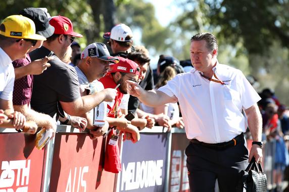 Zak Brown, CEO de McLaren