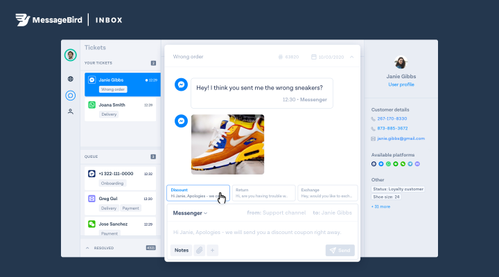 MessageBird lanza Inbox.ai para "interrumpir" el mercado de servicio al cliente
