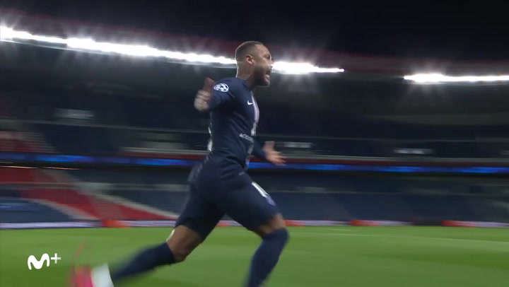 Champions League: PSG - Borussia Dortmund. Gol de Neymar (1-0) Champions League: PSG - Borussia Dortmund. Gol de Neymar (1-0)