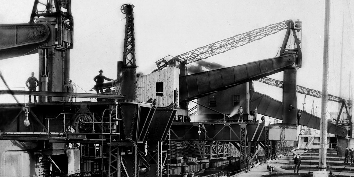 Por qué el descargador Hulett es una de las máquinas olvidadas más grandes de la historia