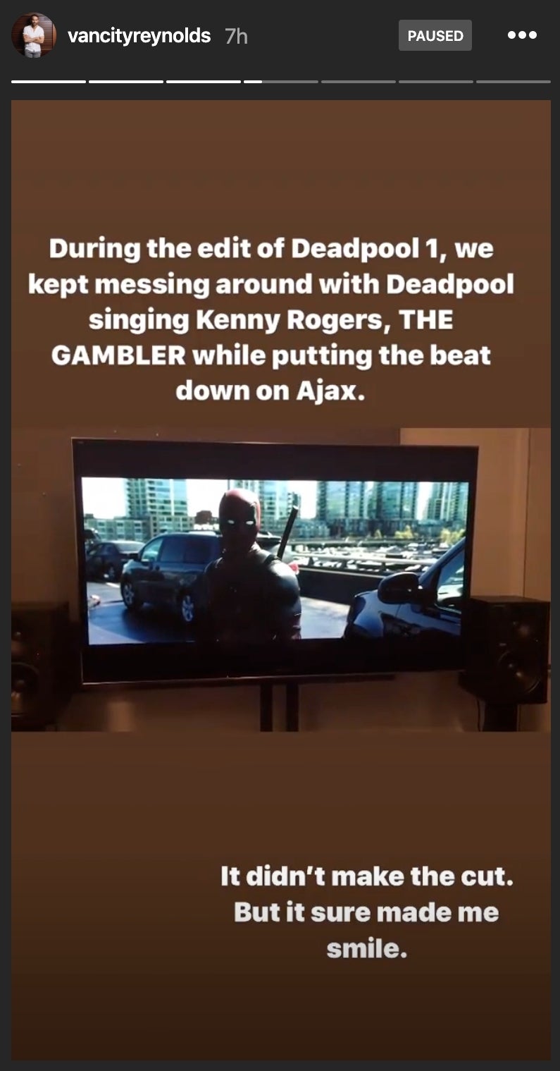 escena de deadpool kenny rogers