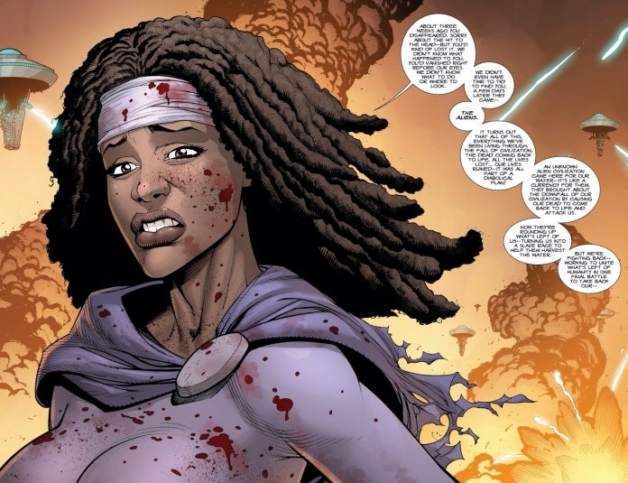 The Walking Dead 75 alienígenas