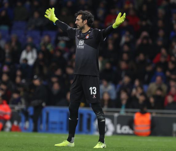 Diego López acumula también 38 partidos oficiales en sus piernas en lo que llevamos de temporada