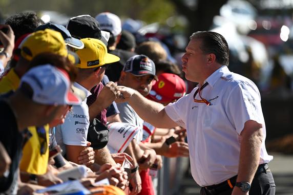 Zak Brown, CEO de McLaren