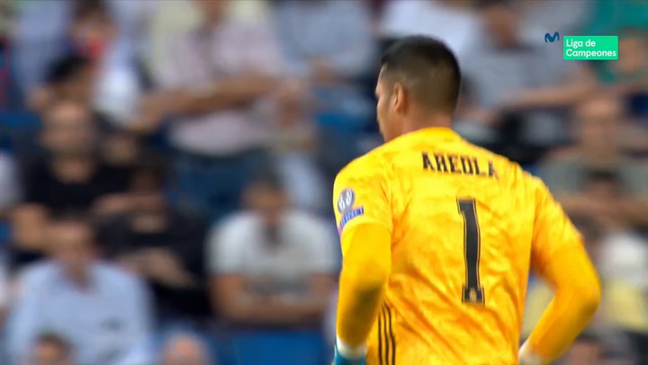 Champions League: Real Madrid - Brujas. Areola entra en lugar de Courtois