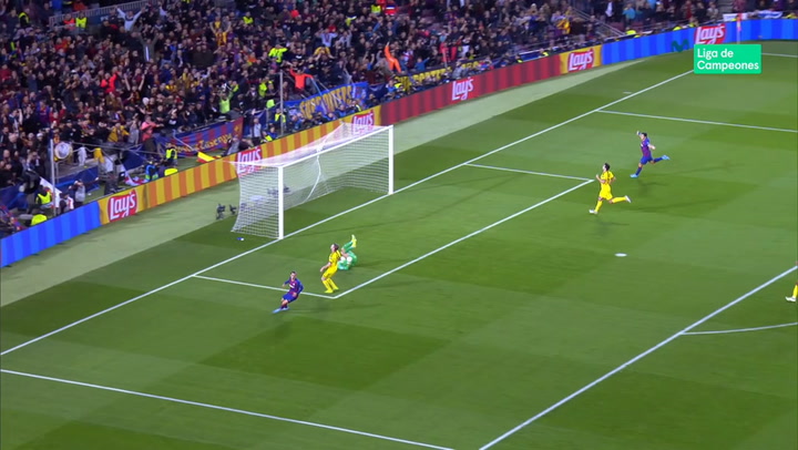 Champions League: Barça - Borussia Dortmund. Gol de Antoine Griezmann (3-0)