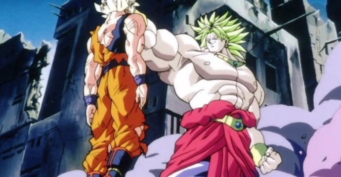 dragon ball super goku broly dragon ball super goku broly