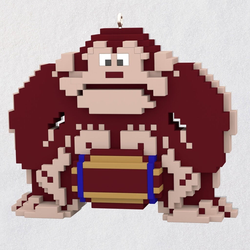 sello distintivo 8 bit donkey kong sello distintivo 8 bit donkey kong