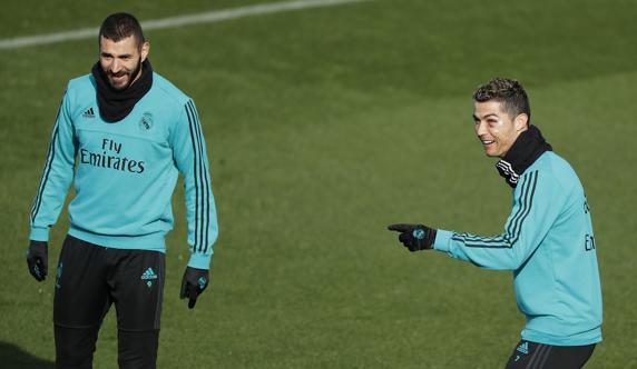 Cristiano Ronaldo y Benzema