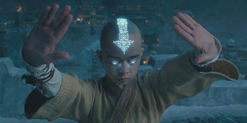 la última película de Airbender