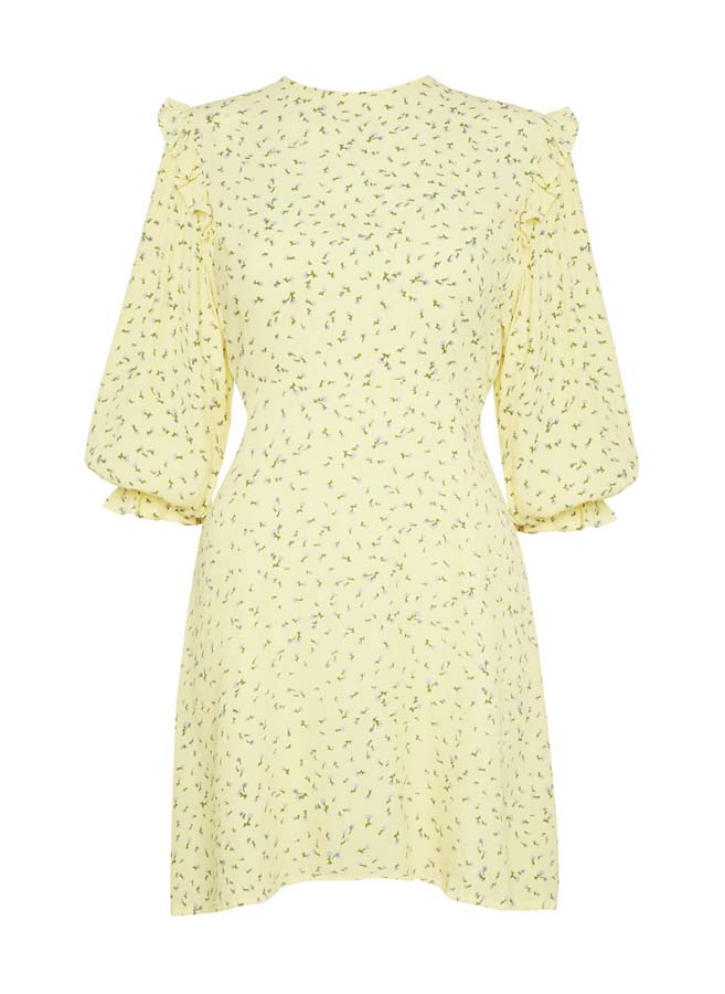 Vestido con estampado floral