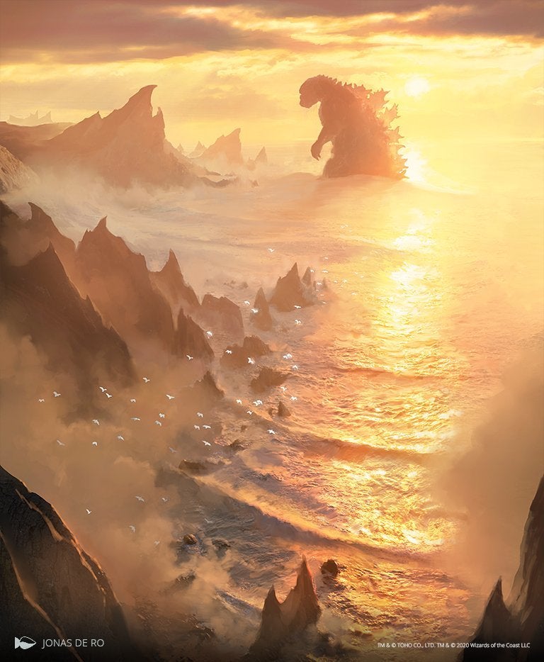 Magic the Gathering Godzilla Island