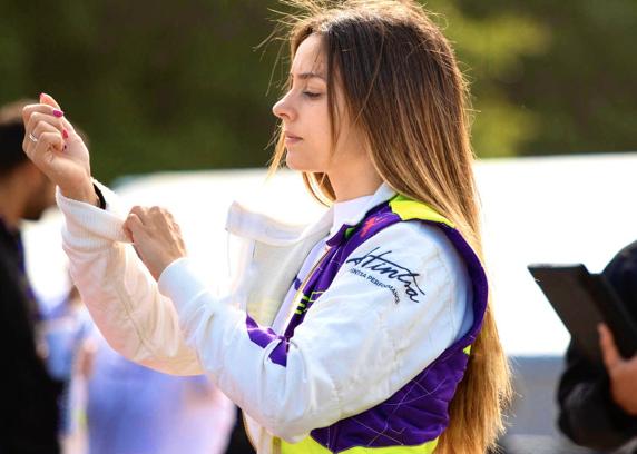 La piloto de las W-Series Marta García