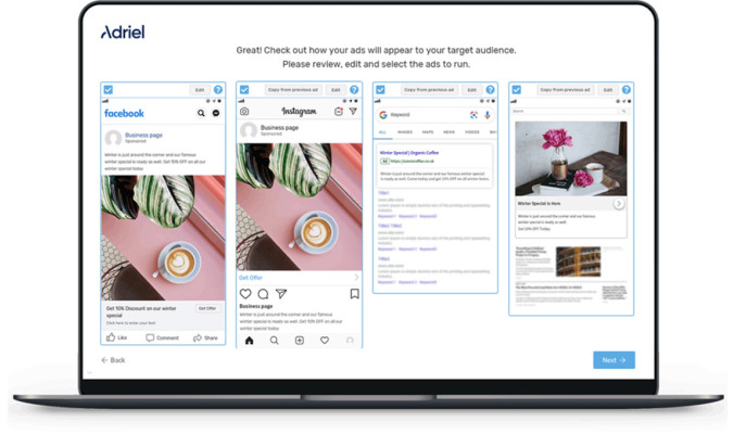 Adriel lleva la automatización a la publicidad de pequeñas empresas
