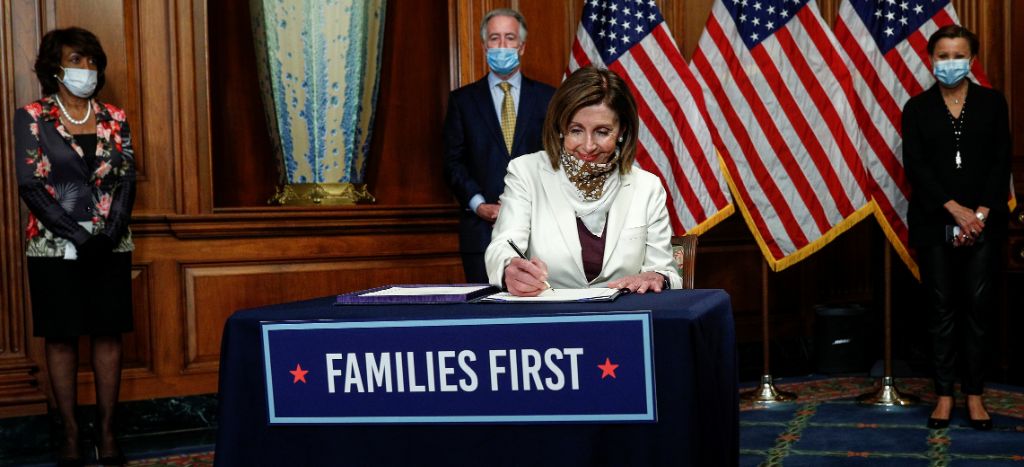 Cámara Baja de EU aprueba paquete de ayuda de 484 mil mdd por coronavirus