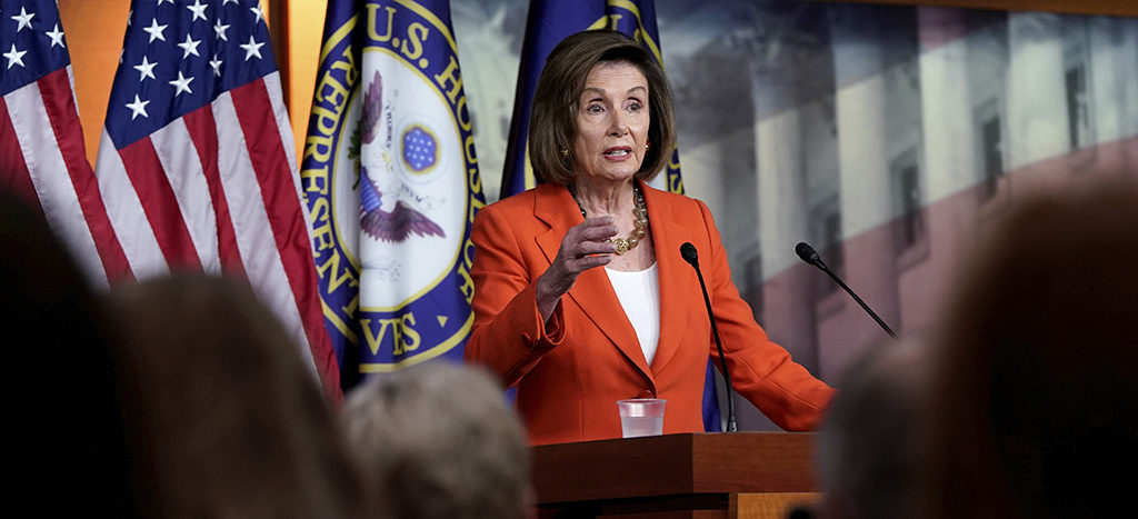 Cámara baja de EU aprobará casi 500 mil mdd más en asistencia por Covid-19 el jueves: Pelosi