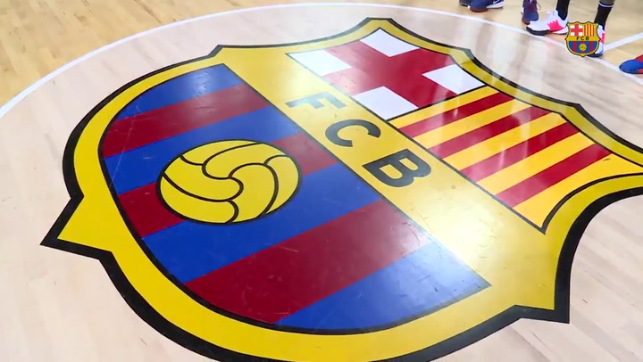 Así fue el primer día de entrenamiento de Delaney con el Barça