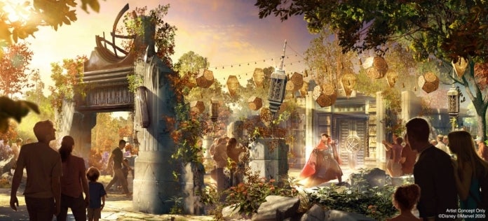 Avengers Campus Doctor Strange Sanctum Avengers Campus Doctor Strange Sanctum